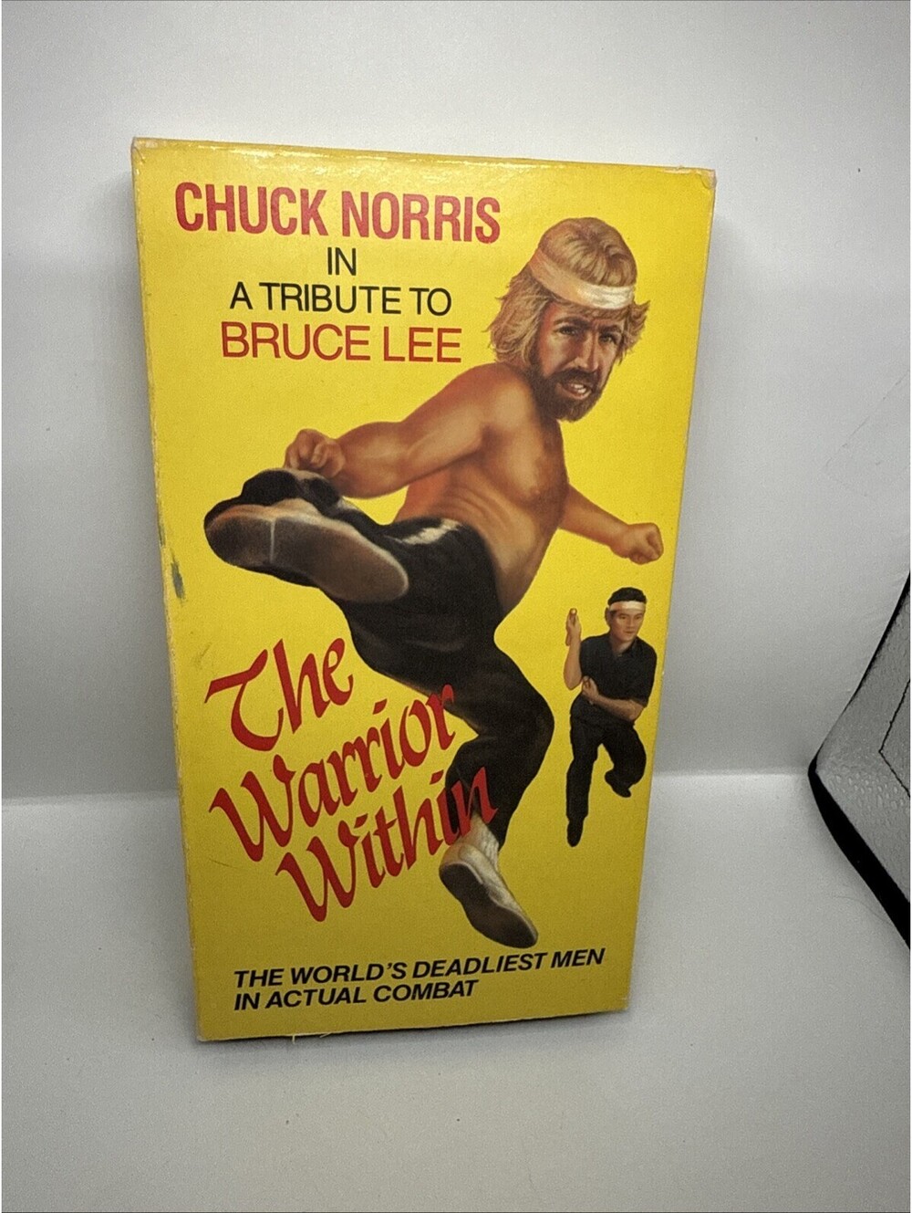 Chuck Norris 1987 The Warrior Within in Tribute To Bruce Lee Martial Arts (VHS)